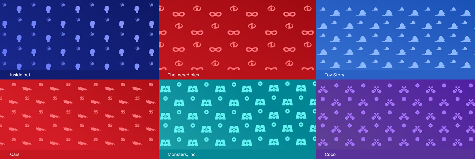 Pixar Fest pattern